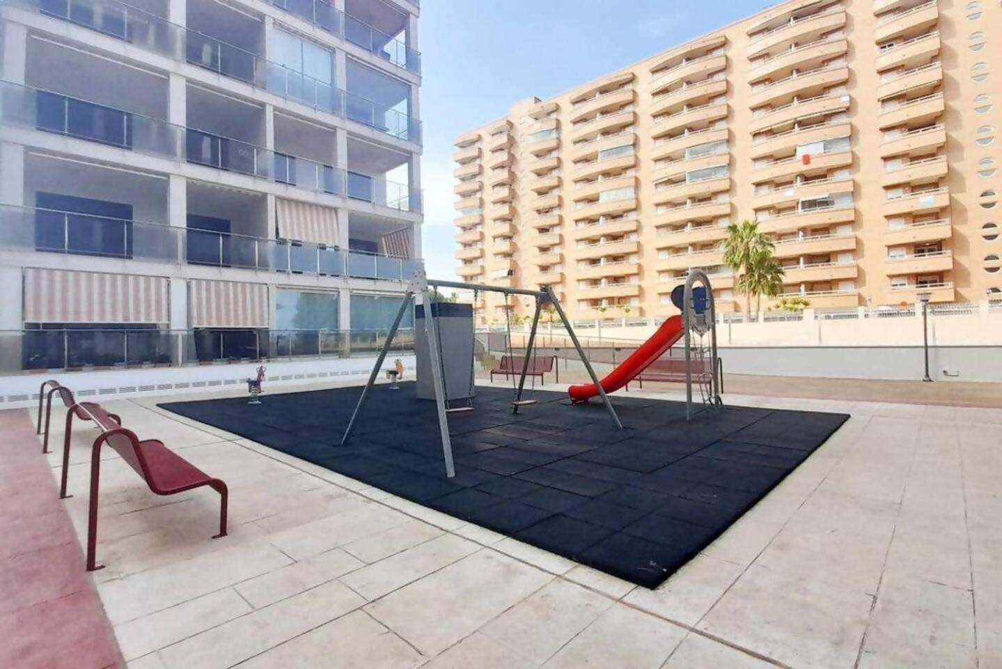 Ferienwohnung Ayf Espectacular Terraza En 1ª Linea De Playa Oropesa del Mar Exterior foto