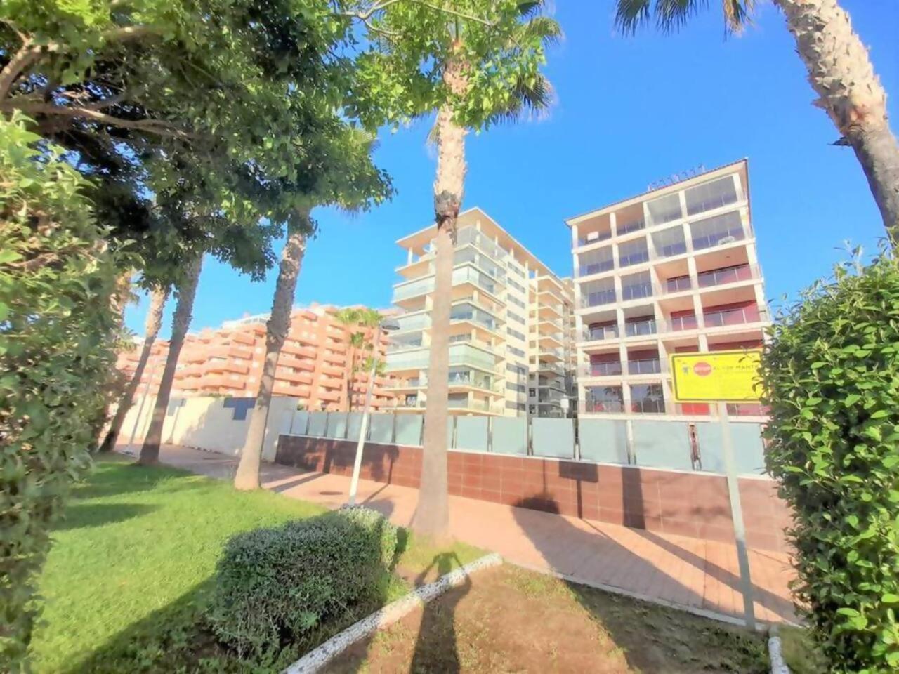 Ferienwohnung Ayf Espectacular Terraza En 1ª Linea De Playa Oropesa del Mar Exterior foto