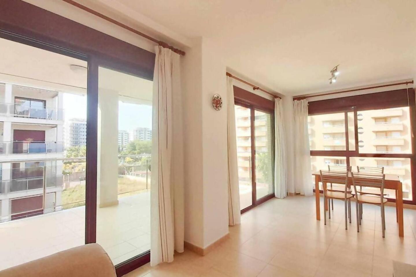 Ferienwohnung Ayf Espectacular Terraza En 1ª Linea De Playa Oropesa del Mar Exterior foto