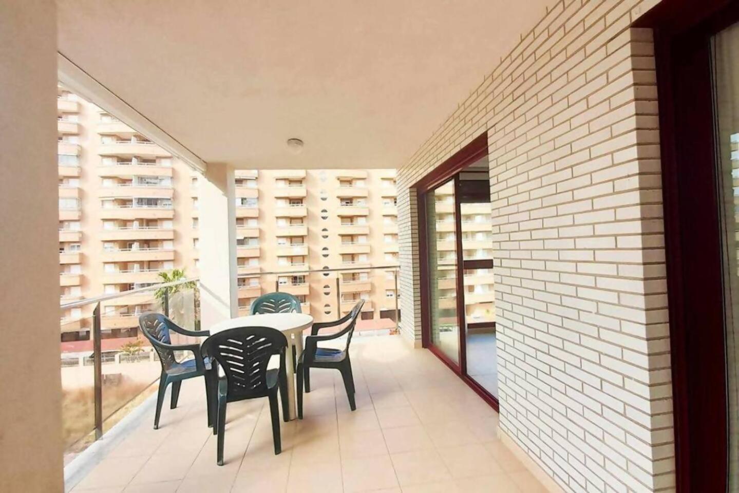 Ferienwohnung Ayf Espectacular Terraza En 1ª Linea De Playa Oropesa del Mar Exterior foto
